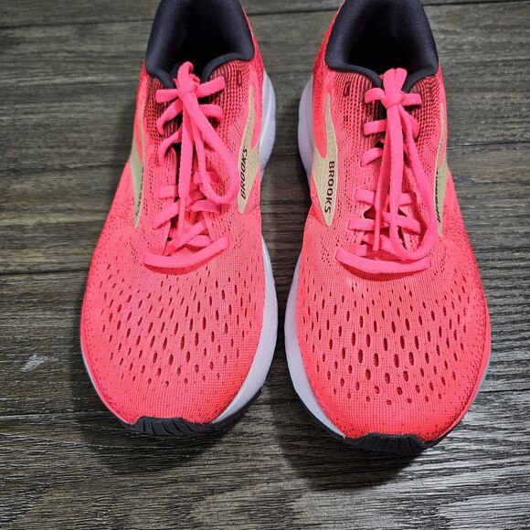 Brooks Ghost 16 Women's Running Shoes Pink/SunDried Tomato/Cream Size 9 - Picture 3 of 10
